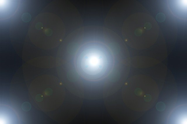 Free download Light Flare Circles Of Lens -  free illustration to be edited with GIMP free online image editor