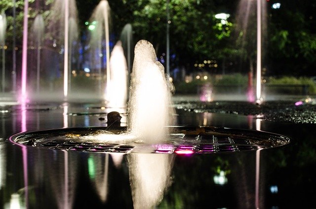 Free download Light Fountain Open -  free photo or picture to be edited with GIMP online image editor