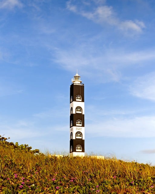 Free download lighthouse beach meadow grass free picture to be edited with GIMP free online image editor