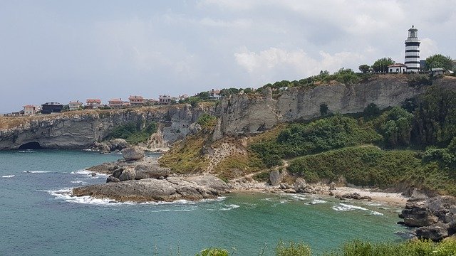 Free download Lighthouse Coast Sile -  free photo or picture to be edited with GIMP online image editor