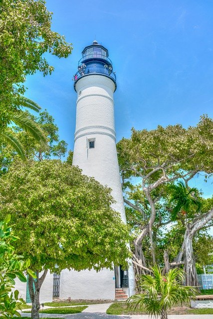 Free download Light House Key West Florida -  free photo or picture to be edited with GIMP online image editor