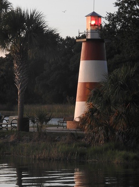 Free download Lighthouse Lake Florida Mount -  free photo or picture to be edited with GIMP online image editor