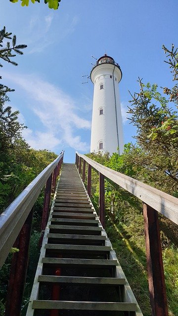 Téléchargement gratuit Lighthouse Leuchtturm Travel - photo ou image gratuite à éditer avec l'éditeur d'images en ligne GIMP