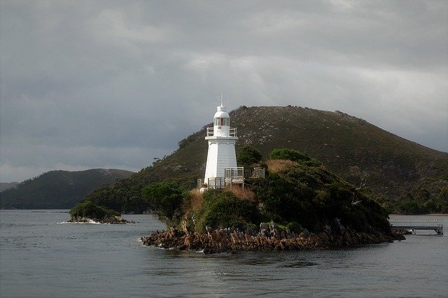 Template Photo Lighthouse Macquarie Head Harbor -  for OffiDocs