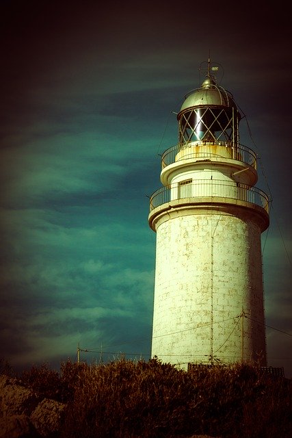 Download grátis de modelo de foto grátis Lighthouse Mallorca Cap para ser editado com o editor de imagens online GIMP