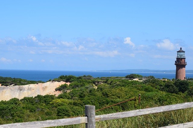 Скачать бесплатно Lighthouse MarthaS Vineyard - бесплатное фото или изображение для редактирования с помощью онлайн-редактора изображений GIMP