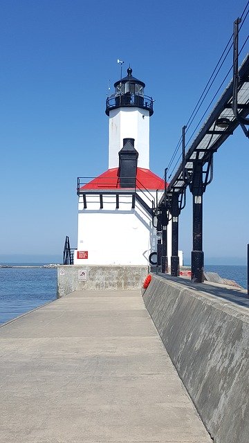 Template Photo Lighthouse Michigan City Indiana for OffiDocs