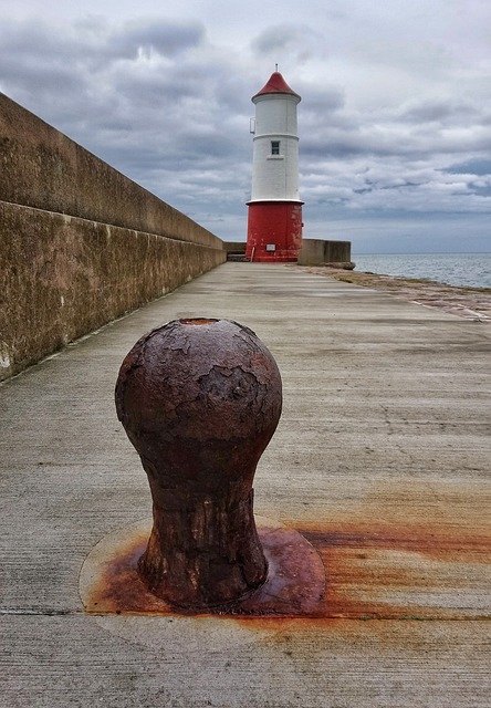 Free download Lighthouse Pier -  free photo or picture to be edited with GIMP online image editor