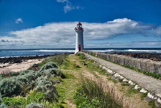 Libreng download lighthouse tower light seascape libreng larawan na ie-edit gamit ang GIMP na libreng online na editor ng imahe