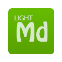 Light Markdown Editor  screen for extension Chrome web store in OffiDocs Chromium