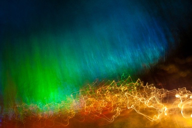 Free download Light Trails Painting -  free illustration to be edited with GIMP free online image editor