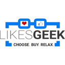 Likes Geek Theme  screen for extension Chrome web store in OffiDocs Chromium