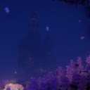 Lilac Field at Night A Minecraft Dreamscape!  screen for extension Chrome web store in OffiDocs Chromium