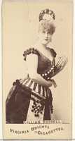 Free download Lillian Russell, from the Actors and Actresses series (N45, Type 1) for Virginia Brights Cigarettes free photo or picture to be edited with GIMP online image editor