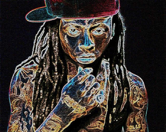 免费下载 Lil Wayne Graffiti - 使用 GIMP 免费在线图像编辑器编辑的免费插图