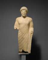 Free download Limestone statue of a youth free photo or picture to be edited with GIMP online image editor