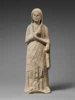 Free download Limestone statuette of a female votary free photo or picture to be edited with GIMP online image editor