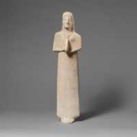 Free download Limestone statuette of a female votary (worshipper) playing a tambourine free photo or picture to be edited with GIMP online image editor