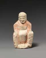 Free picture Limestone statuette of a seated female figure to be edited by GIMP online free image editor by OffiDocs