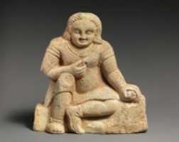 Free download Limestone statuette of a temple girl free photo or picture to be edited with GIMP online image editor