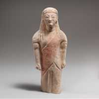 Free download Limestone statuette of beardless male votary in Greek dress free photo or picture to be edited with GIMP online image editor