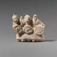 Free download Limestone statuette of Geryon free photo or picture to be edited with GIMP online image editor