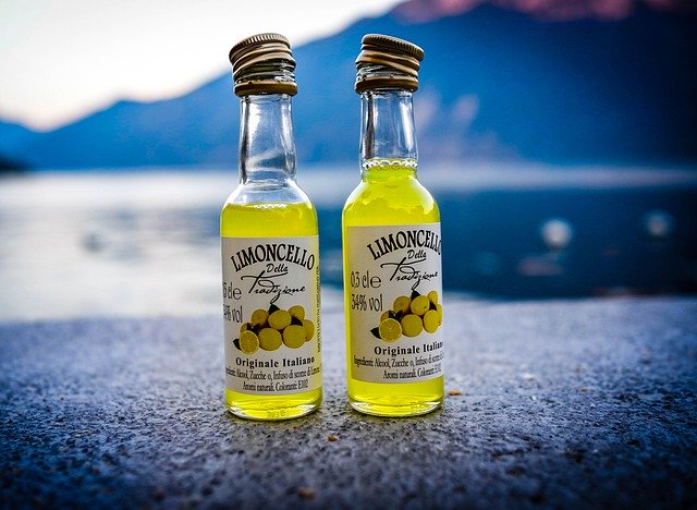 Free download Limoncello Liqueur Brandy -  free free photo or picture to be edited with GIMP online image editor