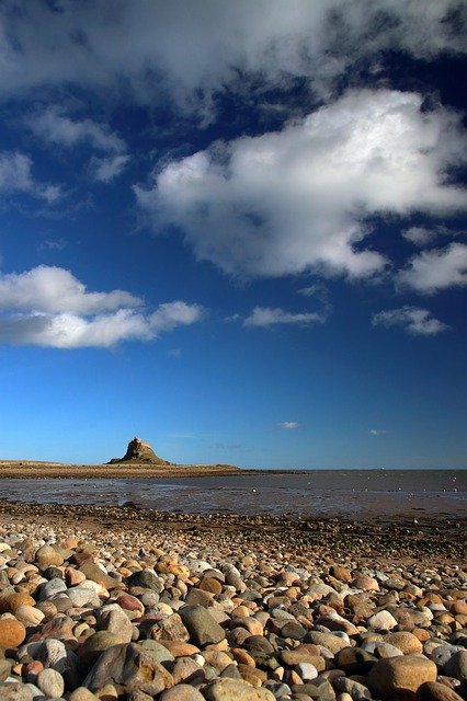 Descărcare gratuită Lindisfarne Castle England - fotografie sau imagini gratuite pentru a fi editate cu editorul de imagini online GIMP