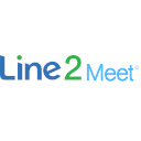 Line2 Meet  screen for extension Chrome web store in OffiDocs Chromium