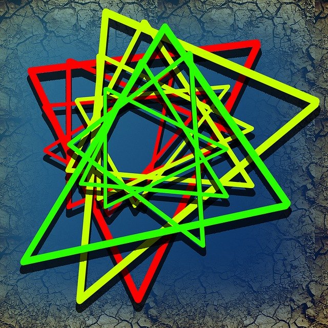 Free download Lines Abstract Triangles -  free illustration to be edited with GIMP free online image editor