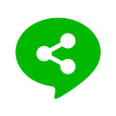 LINE Share  screen for extension Chrome web store in OffiDocs Chromium
