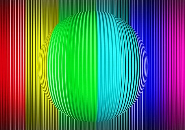 Free download Lines Rainbow Colors Spectrum -  free illustration to be edited with GIMP free online image editor