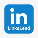 LinkeLead  screen for extension Chrome web store in OffiDocs Chromium