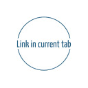 Link in Current Tab  screen for extension Chrome web store in OffiDocs Chromium