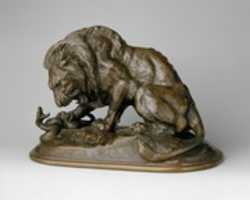 Free download Lion and Serpent (Lion au Serpent) free photo or picture to be edited with GIMP online image editor