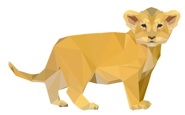 تنزيل مجاني Lion Small Cub - رسم توضيحي مجاني ليتم تحريره باستخدام محرر الصور المجاني على الإنترنت GIMP