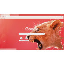 Lion wallpaper  screen for extension Chrome web store in OffiDocs Chromium