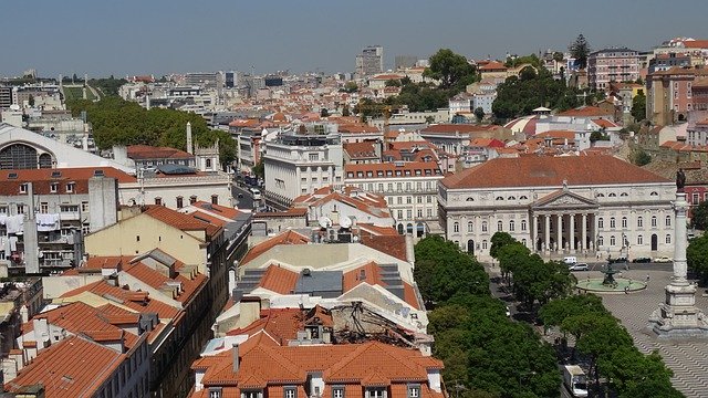ແມ່ແບບຮູບພາບ Lisbon Architecture Old Town - ສໍາລັບ OffiDocs