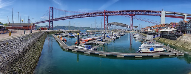 Free download lisbon bridge portugal outlook free picture to be edited with GIMP free online image editor