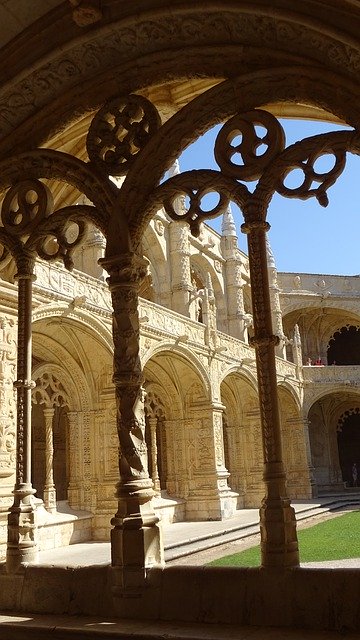 Unduh gratis Biara Biara Lisbon - foto atau gambar gratis untuk diedit dengan editor gambar online GIMP