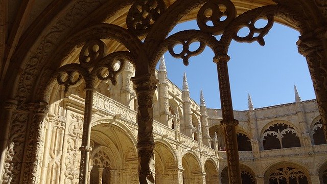 Muat turun percuma Lisbon Portugal Monastery - foto atau gambar percuma untuk diedit dengan editor imej dalam talian GIMP