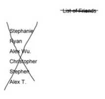 Free download List Of Friends free photo or picture to be edited with GIMP online image editor