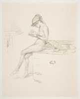Free download Little Nude Model, Reading free photo or picture to be edited with GIMP online image editor