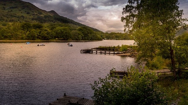 Descărcare gratuită Loch Lomond Scotland Lake - fotografie sau imagini gratuite pentru a fi editate cu editorul de imagini online GIMP