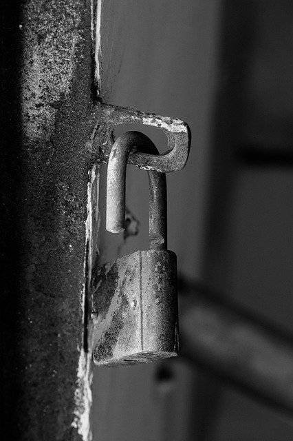 Free picture Lock Black And White Texture -  to be edited by GIMP free image editor by OffiDocs