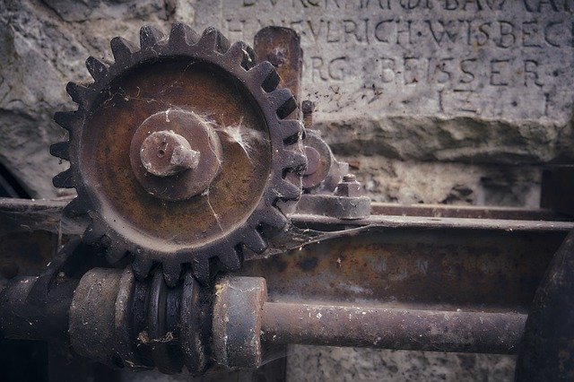 Free download Lock Gear Mill -  free photo or picture to be edited with GIMP online image editor