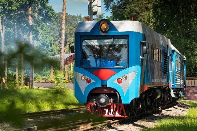 Free download Locomotive Diesel Rails -  free photo or picture to be edited with GIMP online image editor
