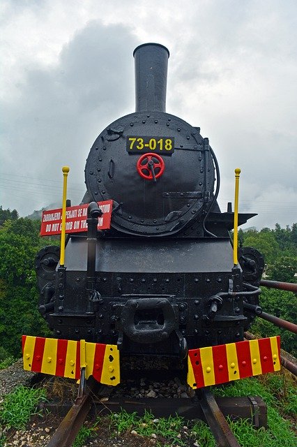 Бесплатно скачать Locomotive Steamroller Transport - бесплатное фото или изображение для редактирования с помощью онлайн-редактора изображений GIMP