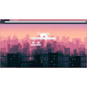 Lo fi City  screen for extension Chrome web store in OffiDocs Chromium