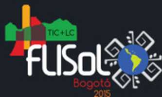 Free download logo_flisol_membrete_negro free photo or picture to be edited with GIMP online image editor